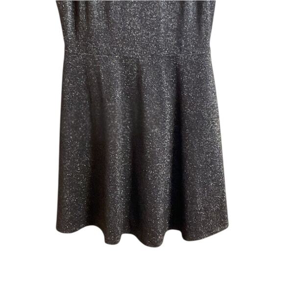 Divided H&M Dress Women's Size 10 Black Shimmer Sleeveless Party - Picture 7 of 7